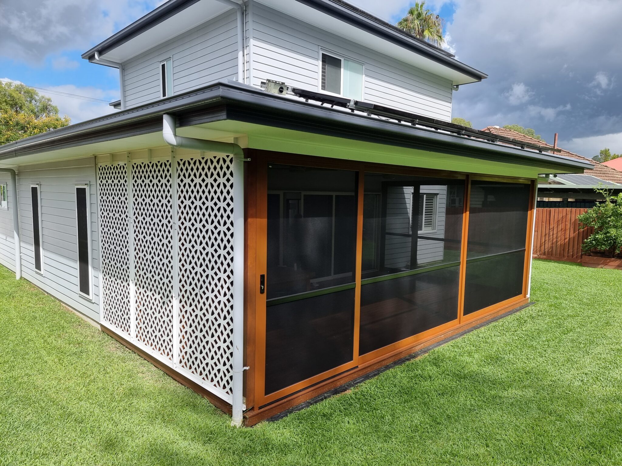 Crimsafe Patio Screens & Enclosures Davcon Security Screens Brisbane