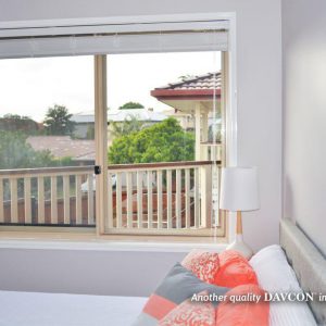 Crimsafe security screens installed on bedroom windows