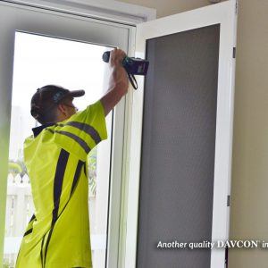 Crimsafe Ultimate double door installation