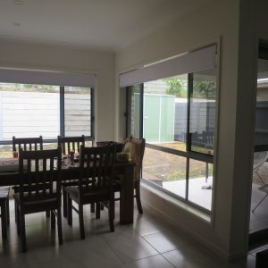 Crimsafe security screens installed on doors and windows in living area