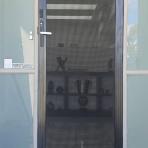 Crimsafe Regular door installed with Yale Lock