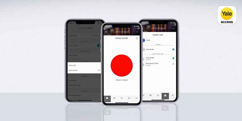 Yale locks app